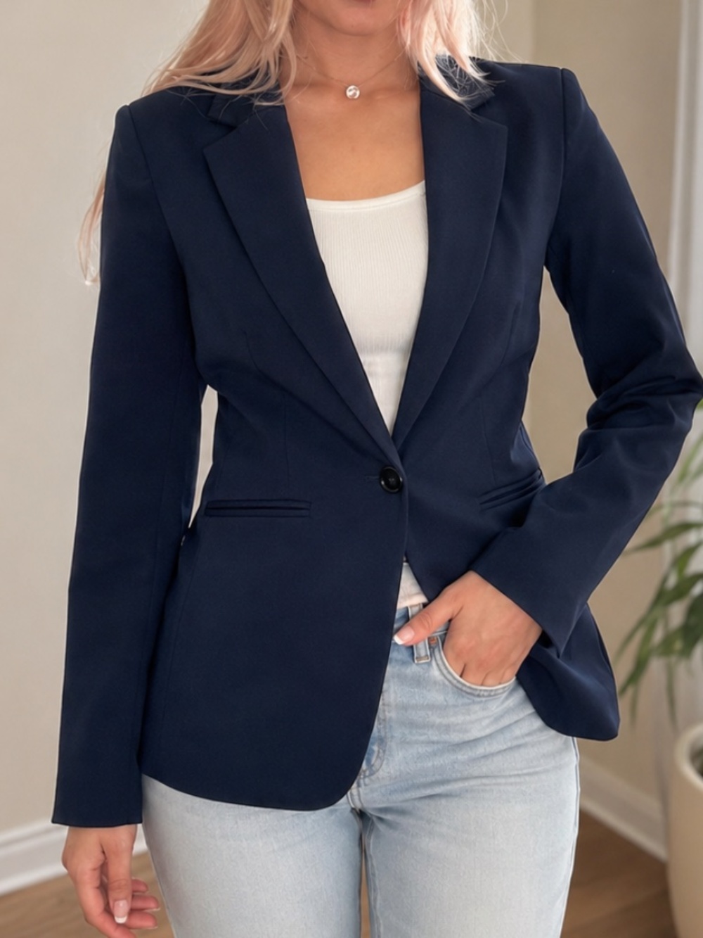 Navy Blue Blazer